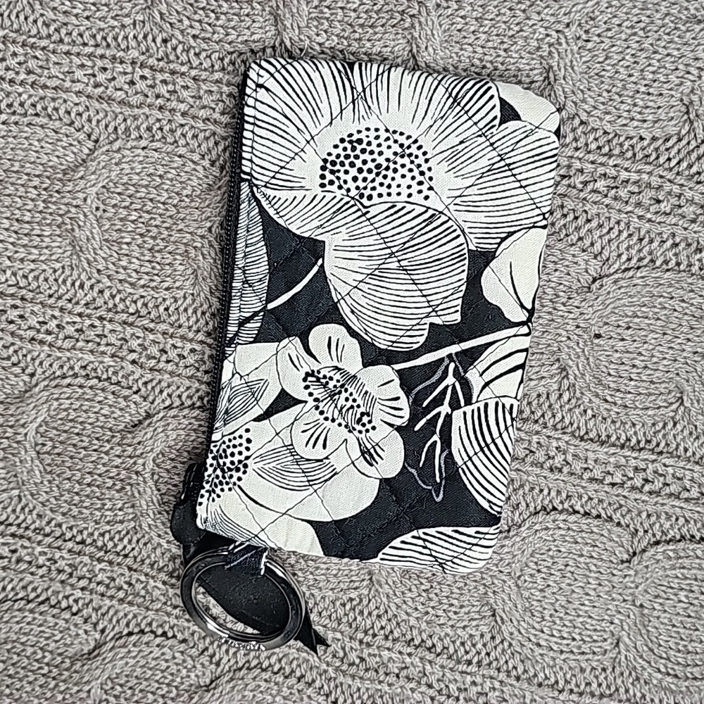 Vera Bradely Floral Keychain Coin Purse